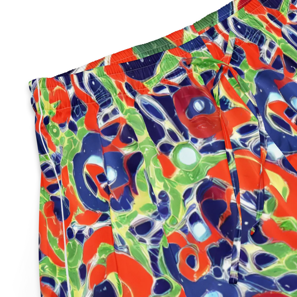 Neon Riviera on Women's Pajama Shorts — Product details