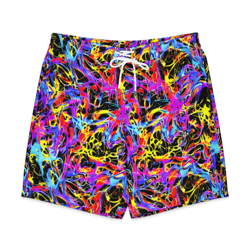 Spectrum Shockwave on Men's Board Shorts — Front