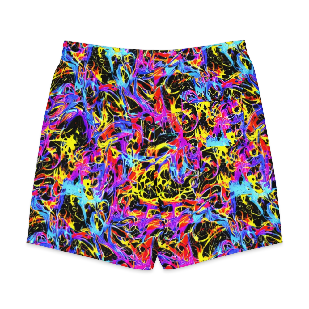 Spectrum Shockwave on Men's Board Shorts — Back