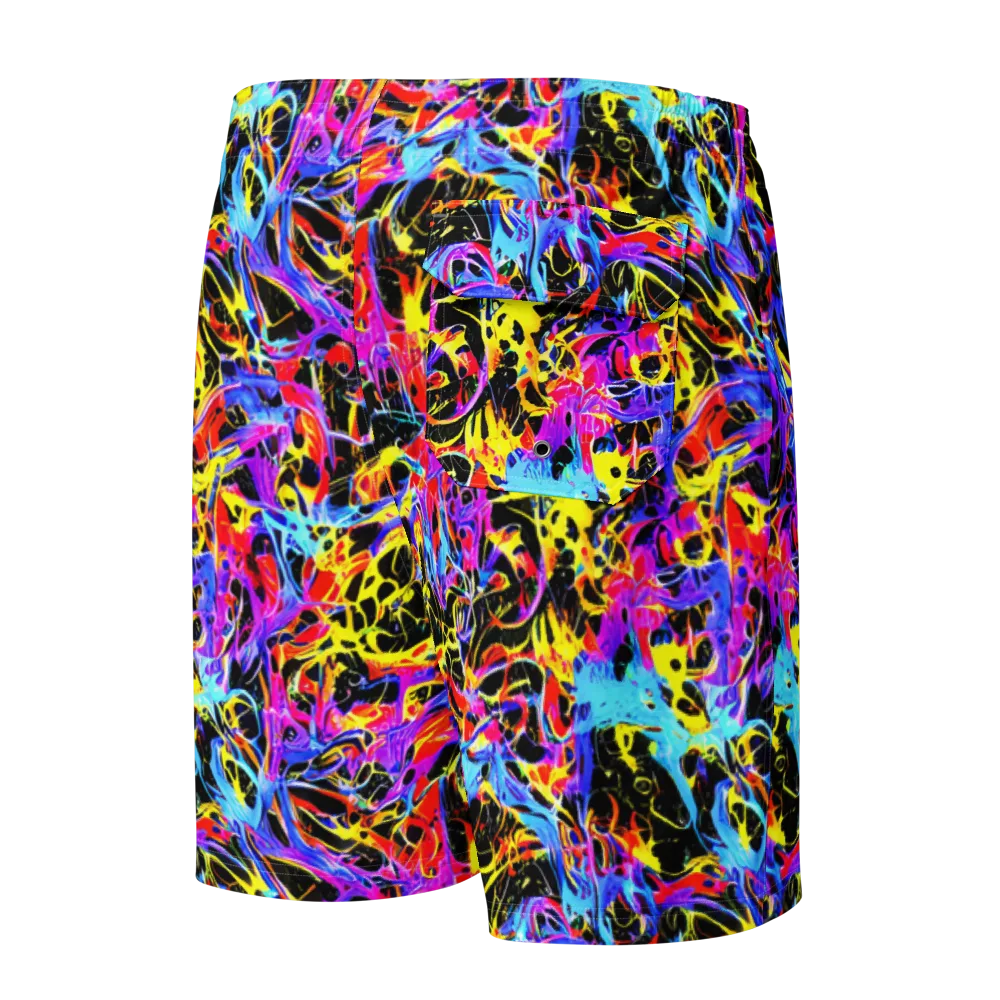 Spectrum Shockwave on Men's Board Shorts — Back
