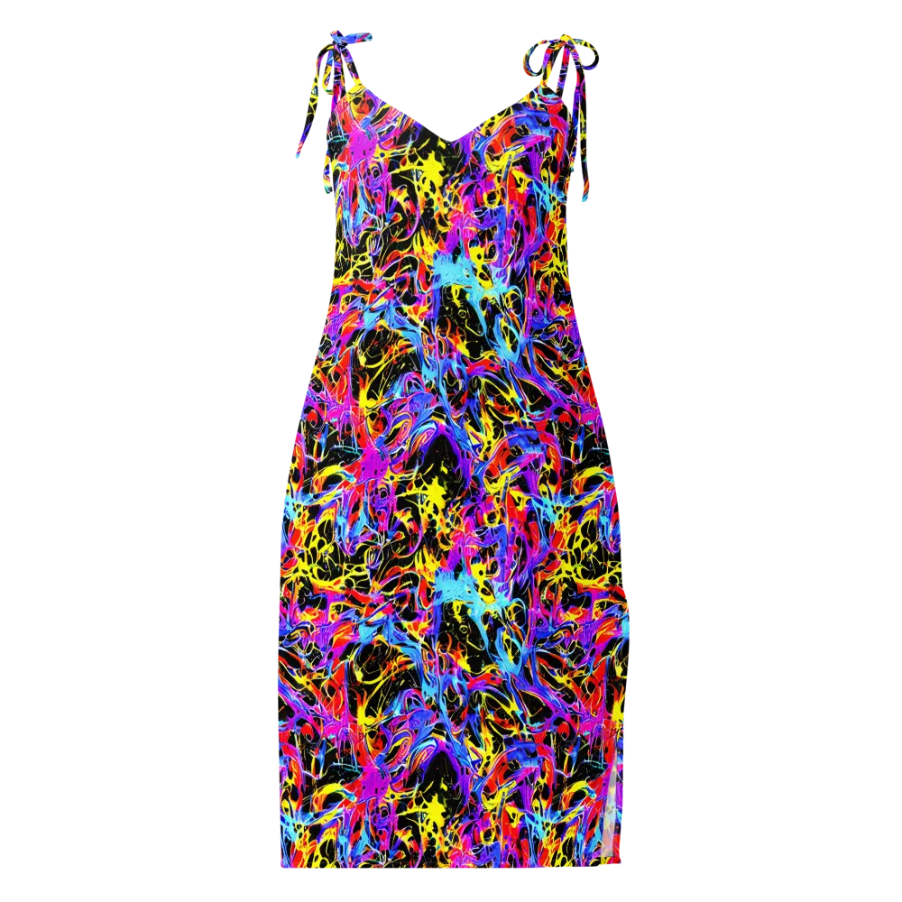 Spectrum Shockwave on Slip Dress — Front