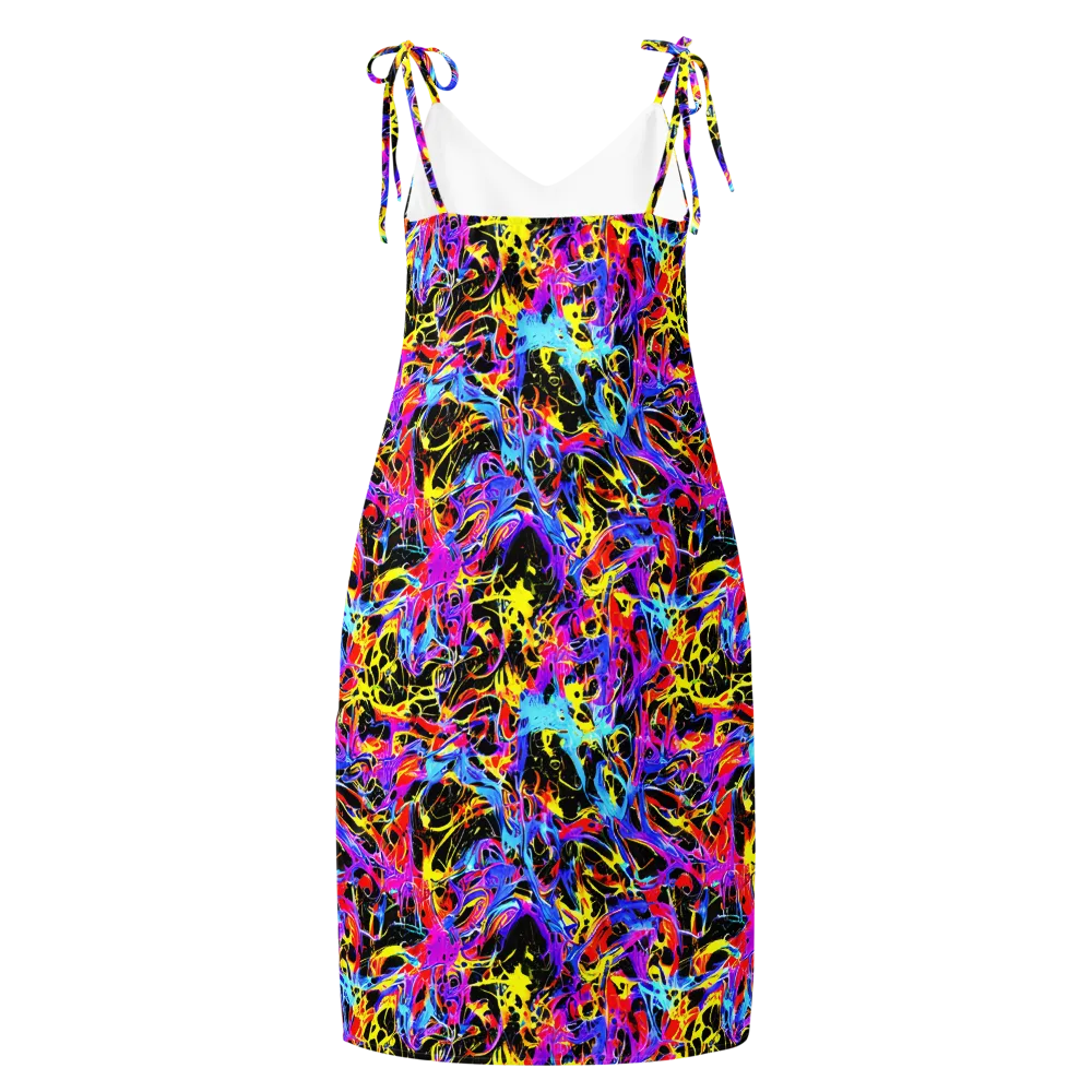Spectrum Shockwave on Slip Dress — Back