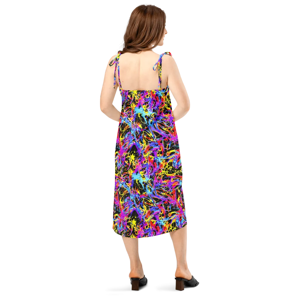 Spectrum Shockwave on Slip Dress — Back