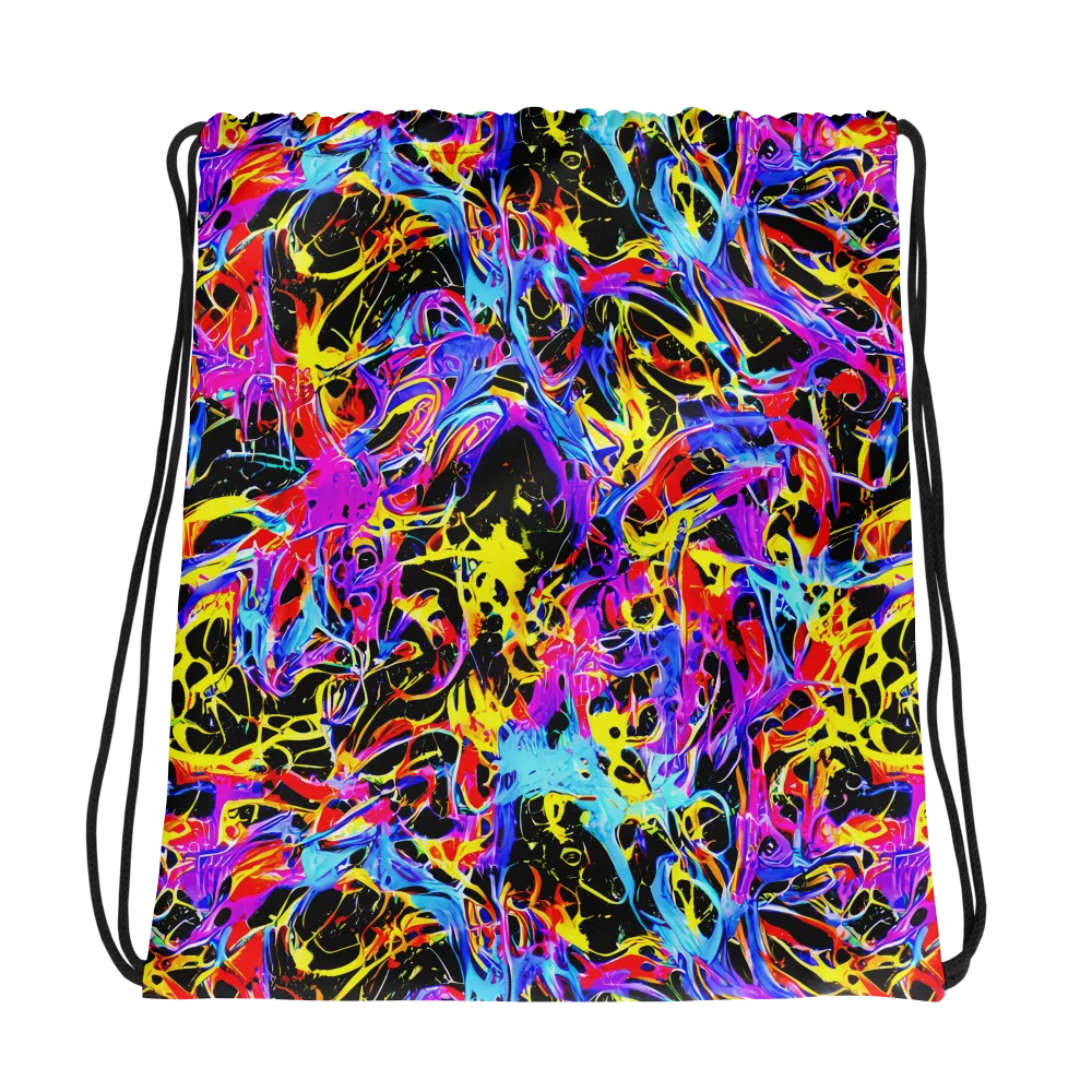 Spectrum Shockwave on Drawstring Bag — Photo