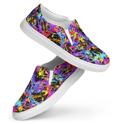 Spectrum Shockwave on a Women's Slip-On Canvas Shoes