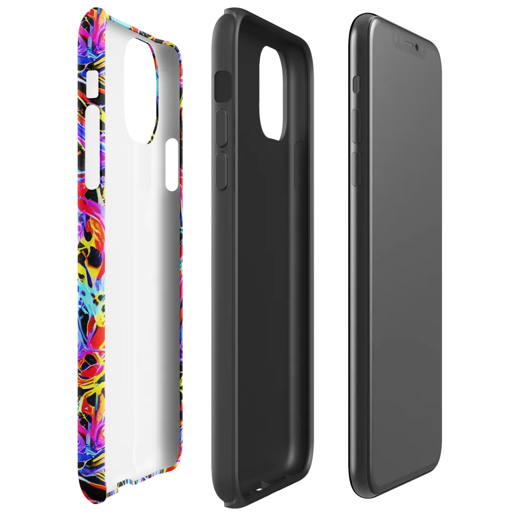 Spectrum Shockwave on Tough Case for iPhone® — Right