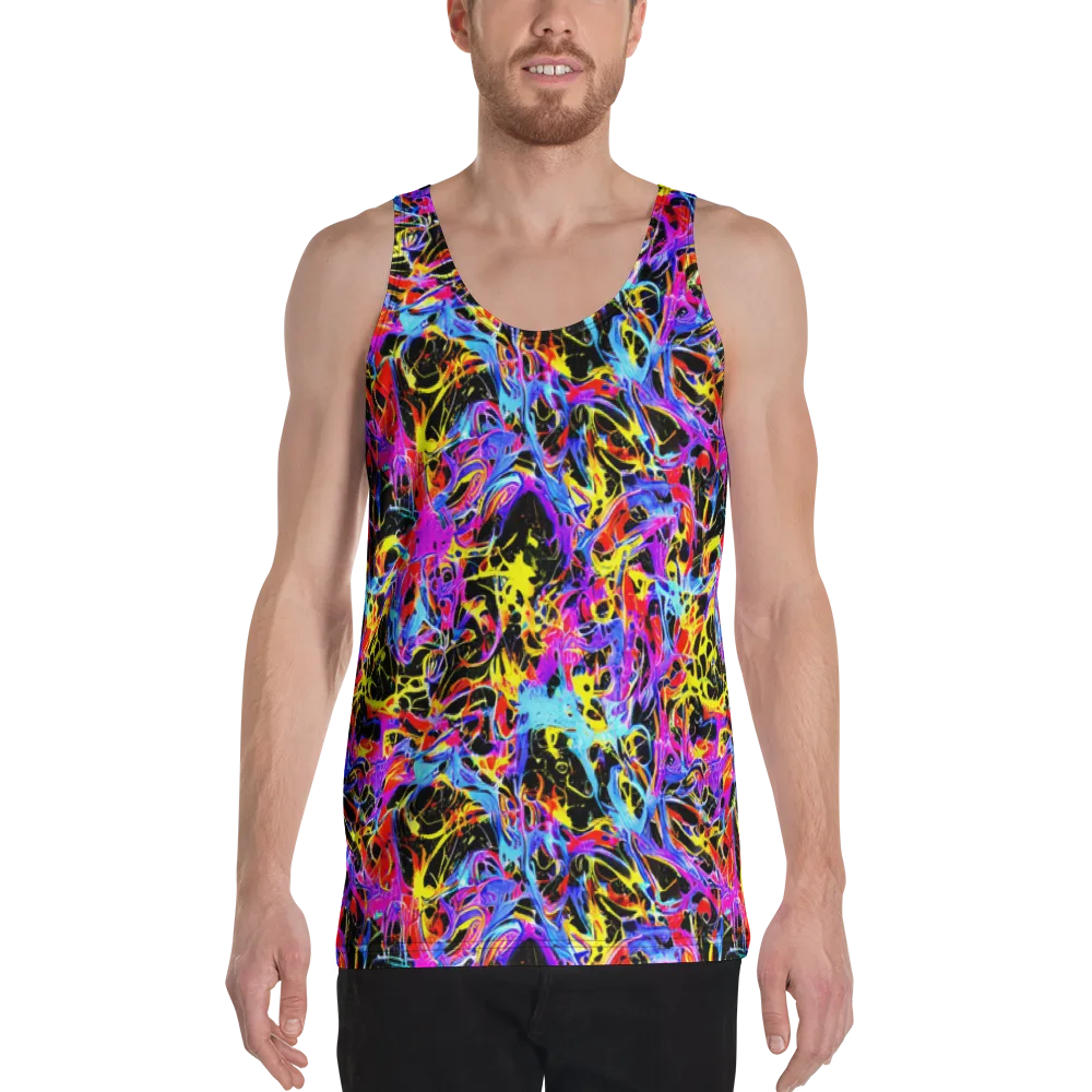Spectrum Shockwave on Men's Tank Top — Front