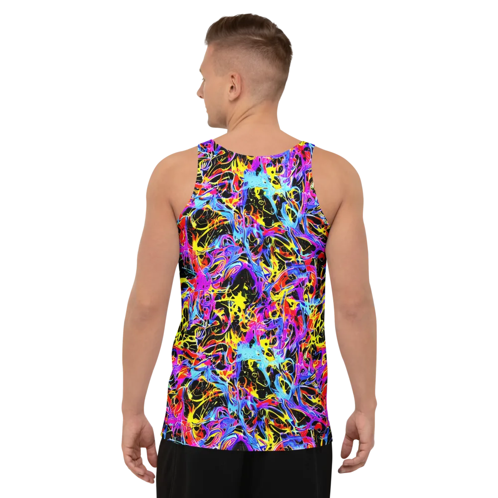Spectrum Shockwave on Men's Tank Top — Back
