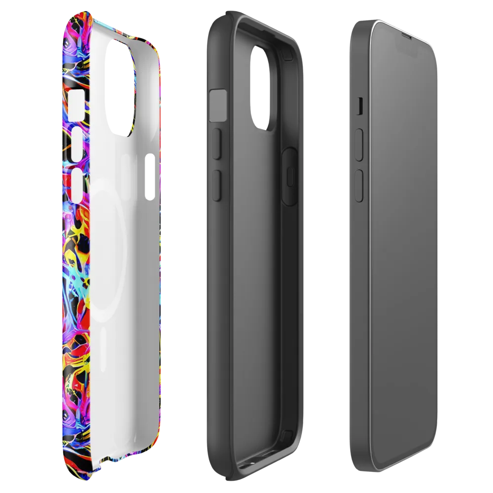 Spectrum Shockwave on MagSafe Tough Case for iPhone® — Front