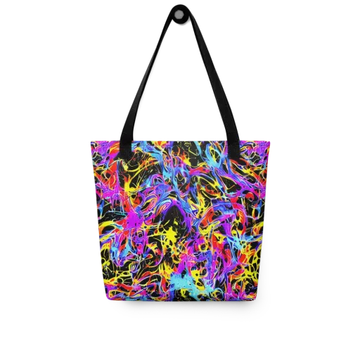 Spectrum Shockwave on a Tote Bag