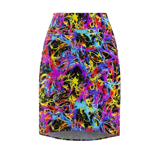 Spectrum Shockwave on a Pencil Skirt
