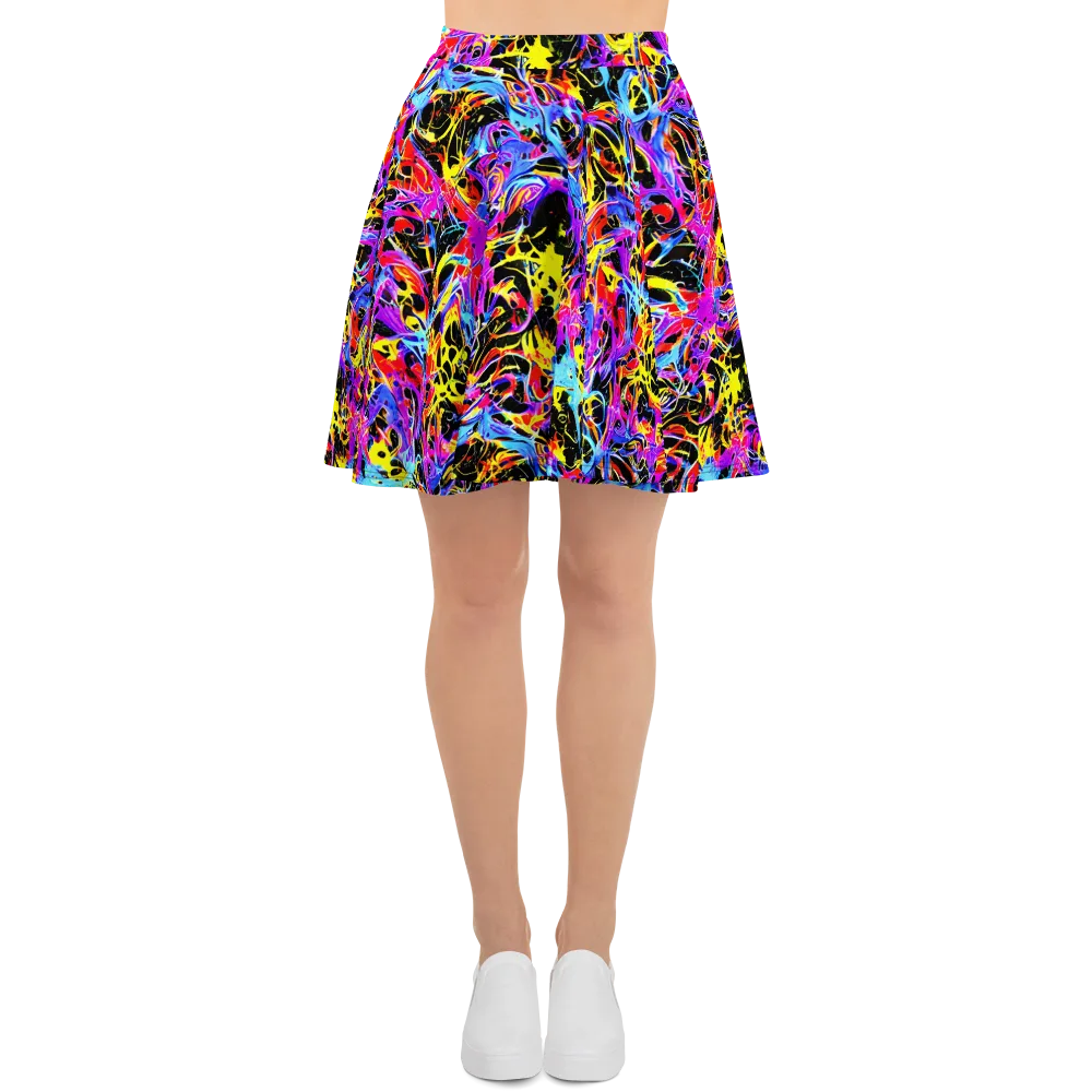 Spectrum Shockwave on Skater Skirt — Front