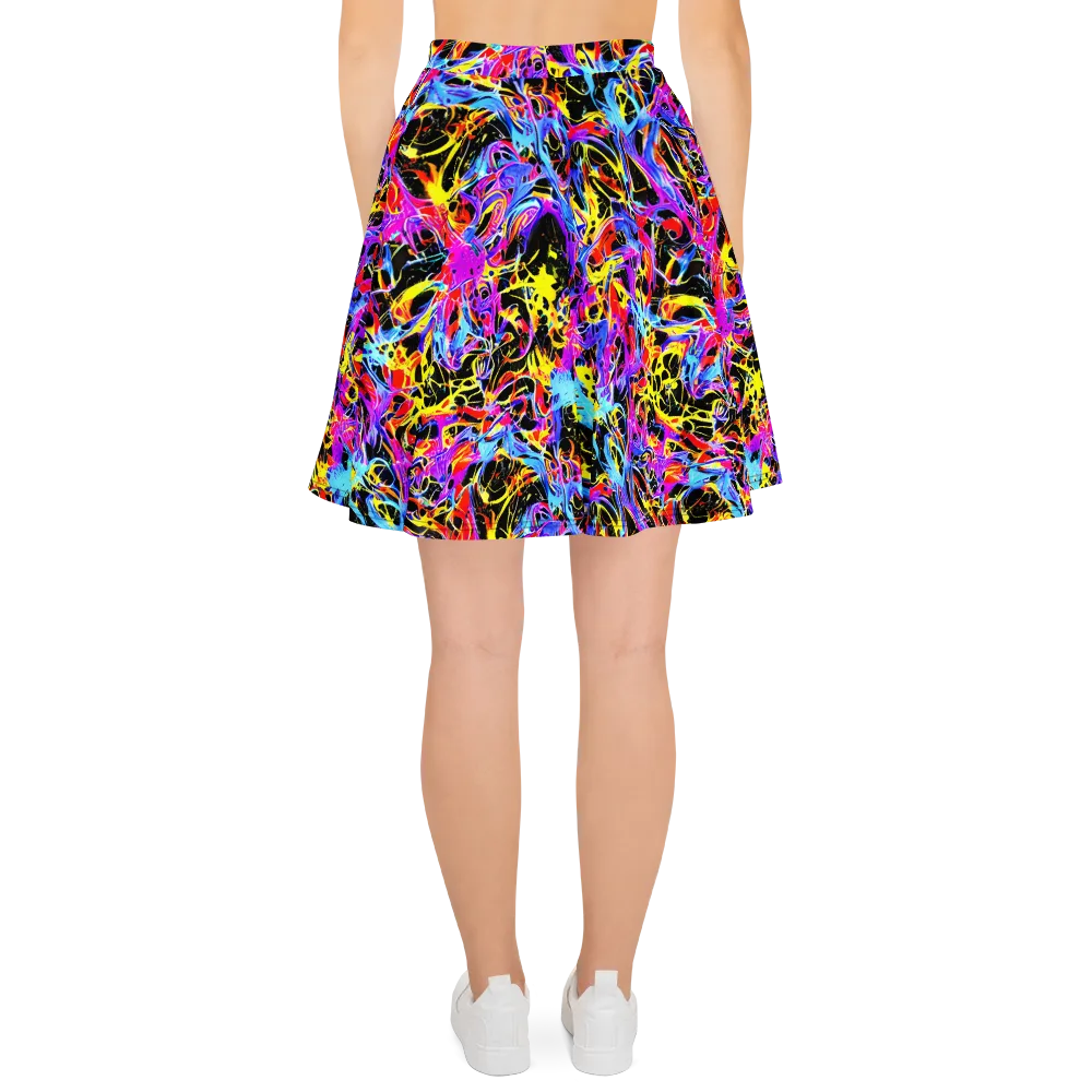 Spectrum Shockwave on Skater Skirt — Back