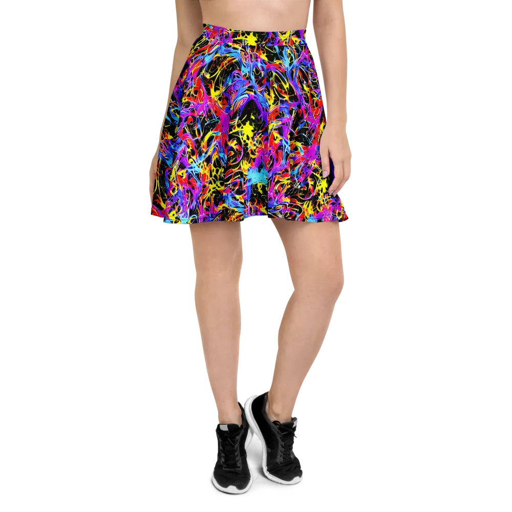 Spectrum Shockwave on Skater Skirt — Front