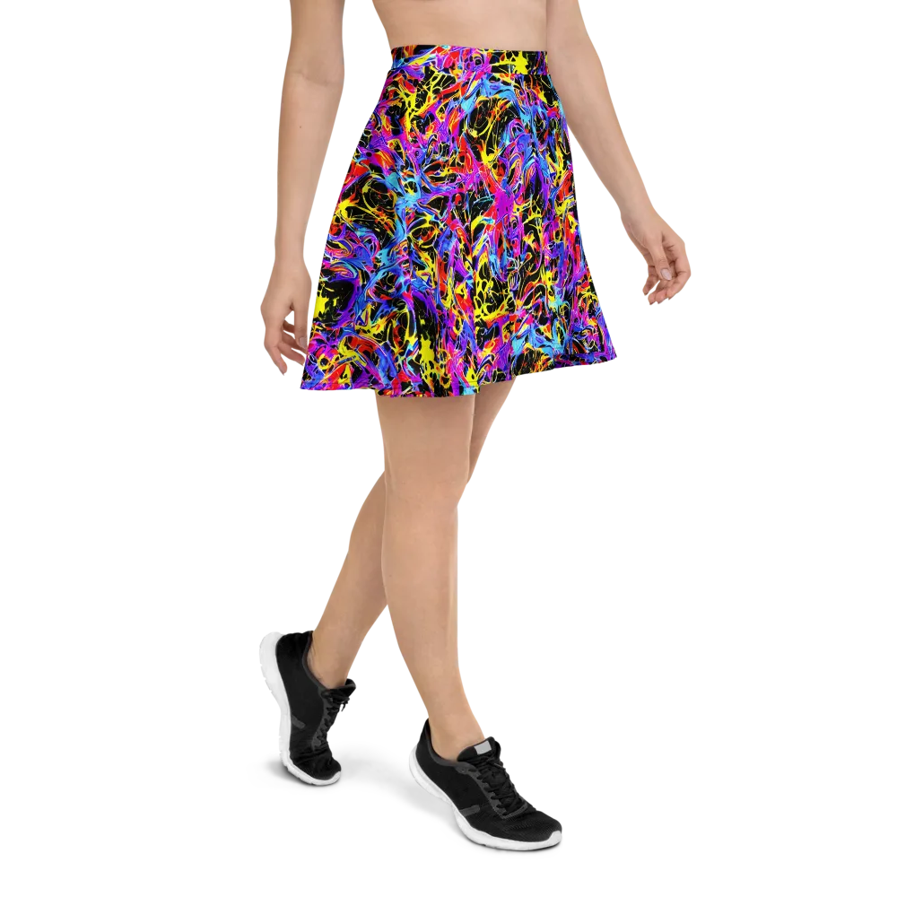 Spectrum Shockwave on Skater Skirt — Right