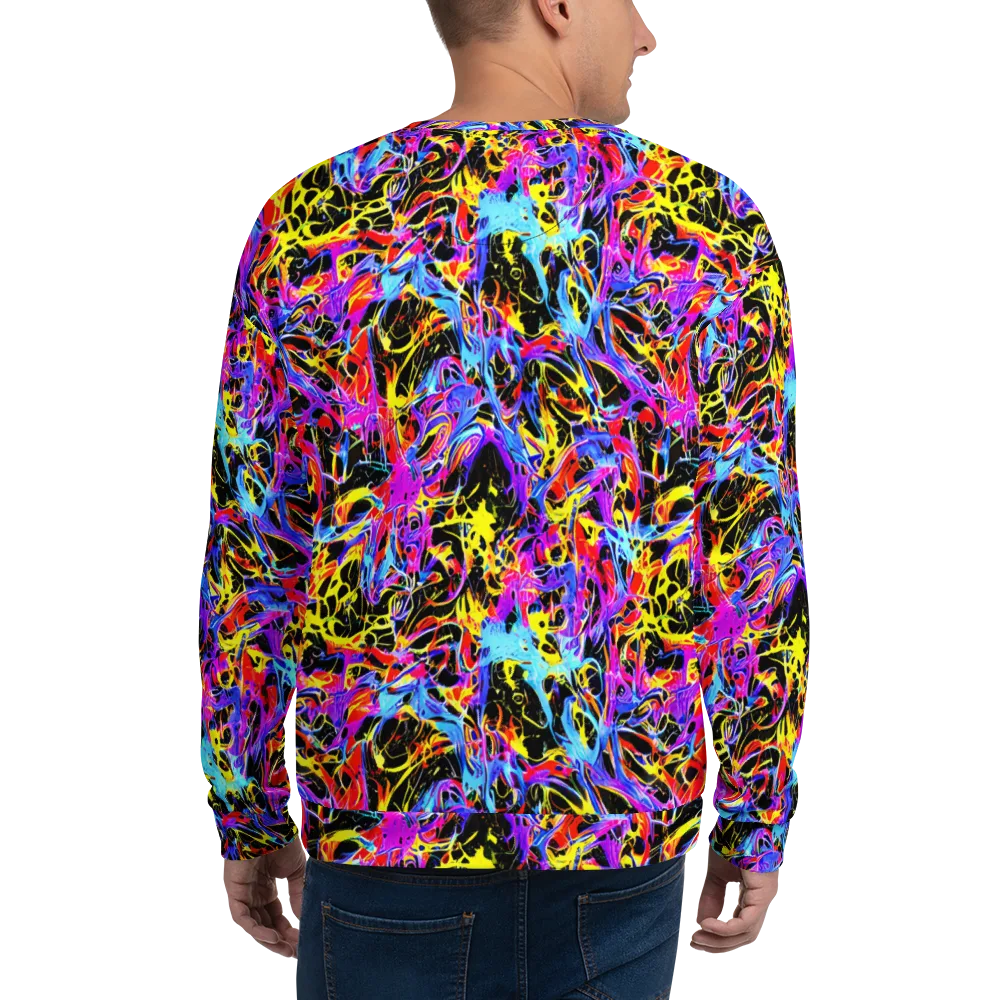 Spectrum Shockwave on Sweatshirt — Back