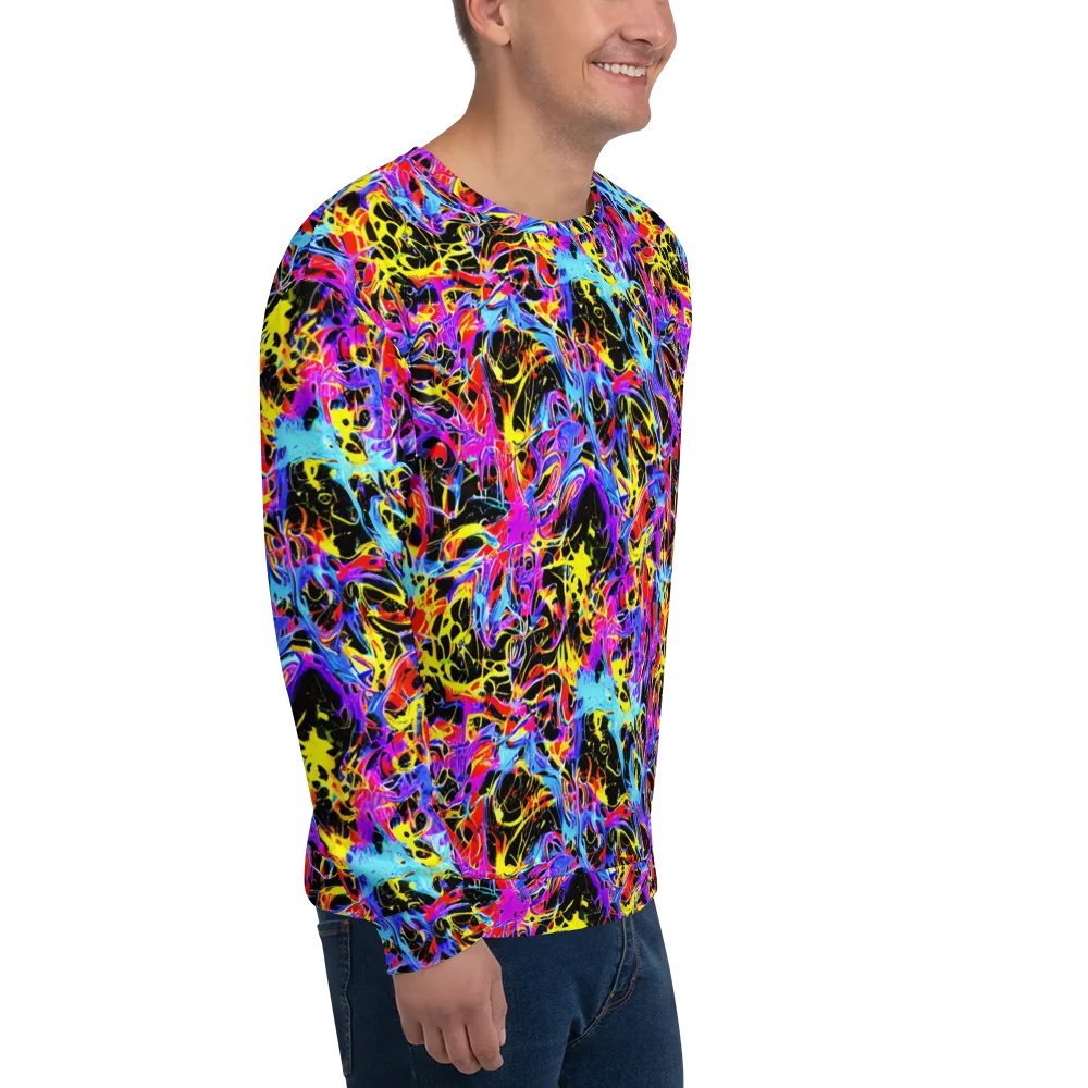 Spectrum Shockwave on Sweatshirt — Right Front