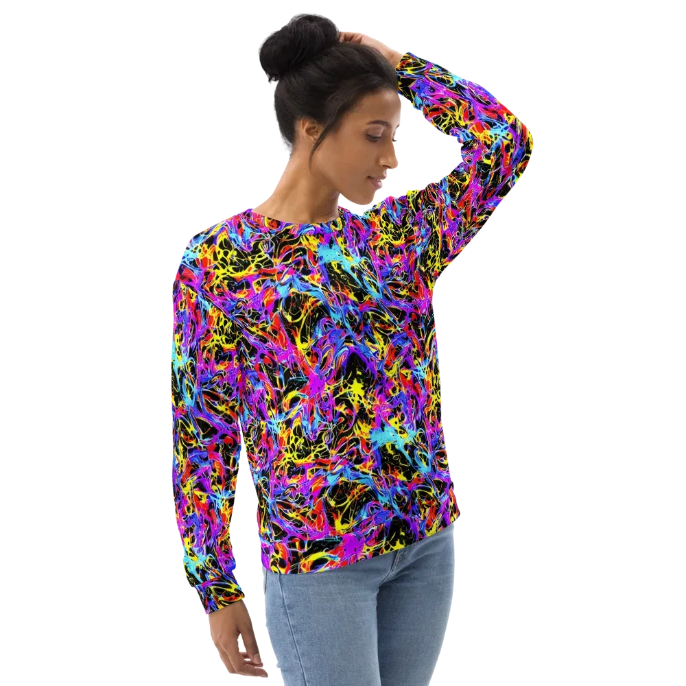 Spectrum Shockwave on Sweatshirt — Right Front