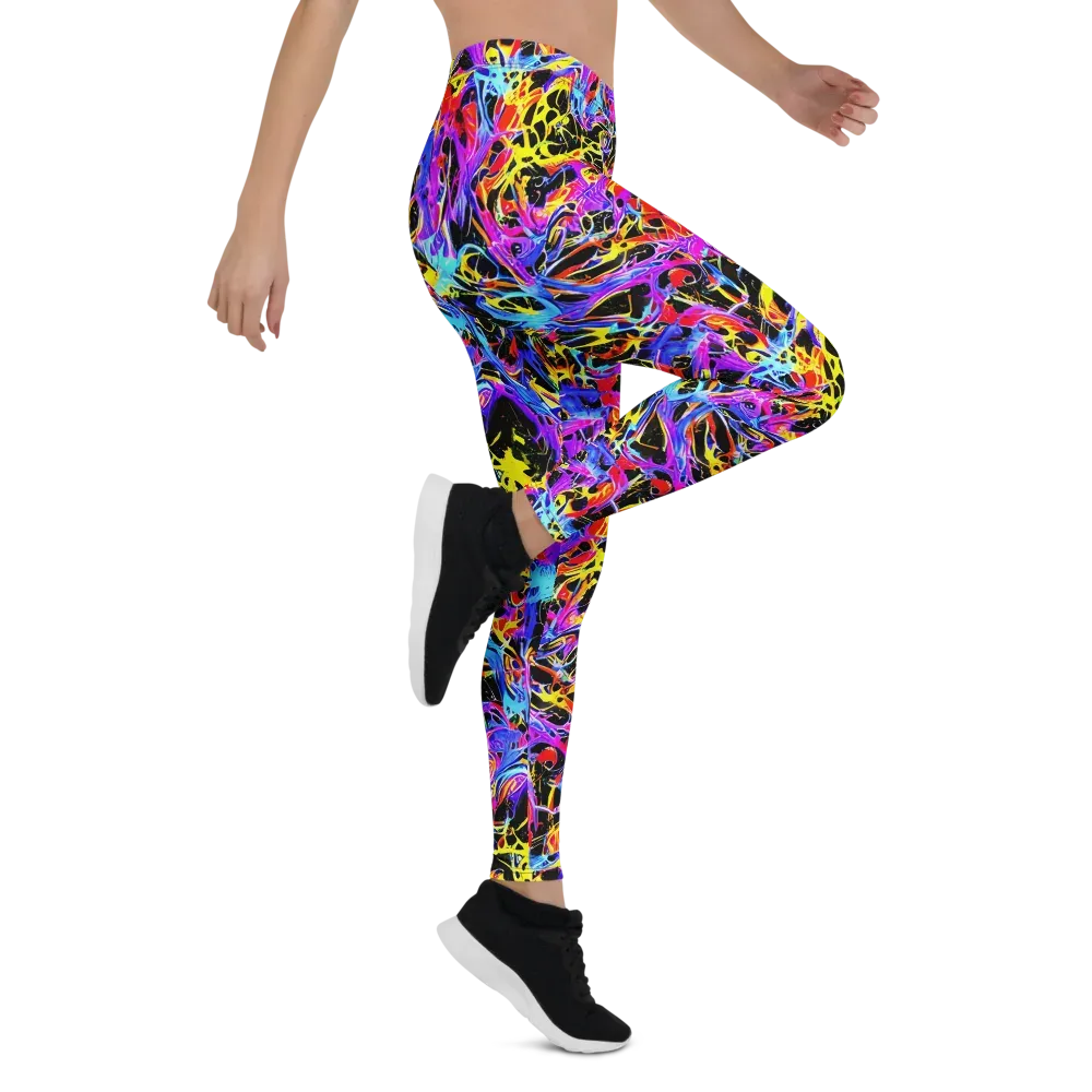 Spectrum Shockwave on Leggings — Right