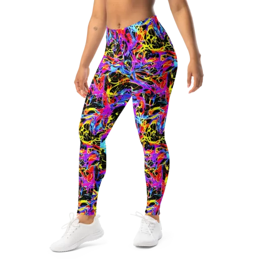 Spectrum Shockwave on a Leggings