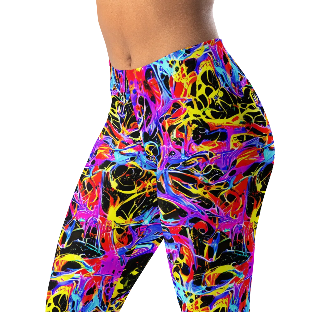 Spectrum Shockwave on Leggings — Left Front