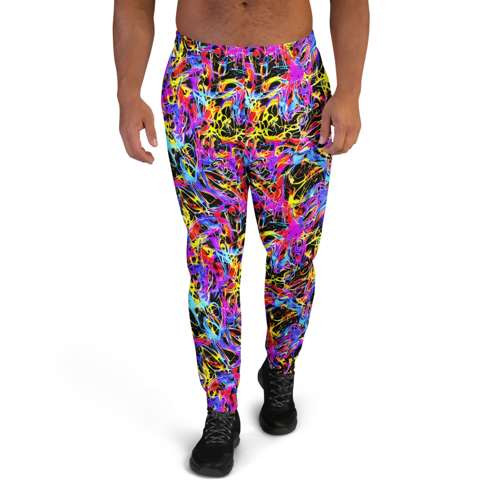 Spectrum Shockwave on Men's Joggers — Front