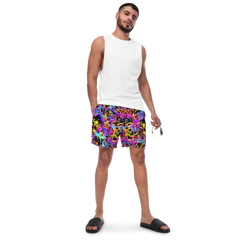 Spectrum Shockwave on Swim Trunks — Front