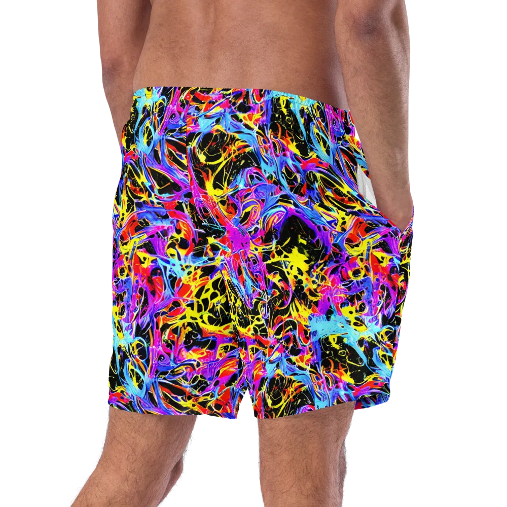Spectrum Shockwave on Swim Trunks — Right Back