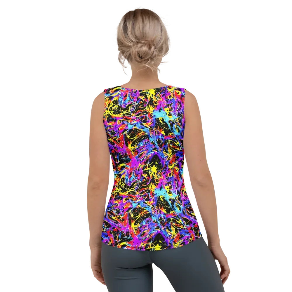 Spectrum Shockwave on Women's Tank Top — Back