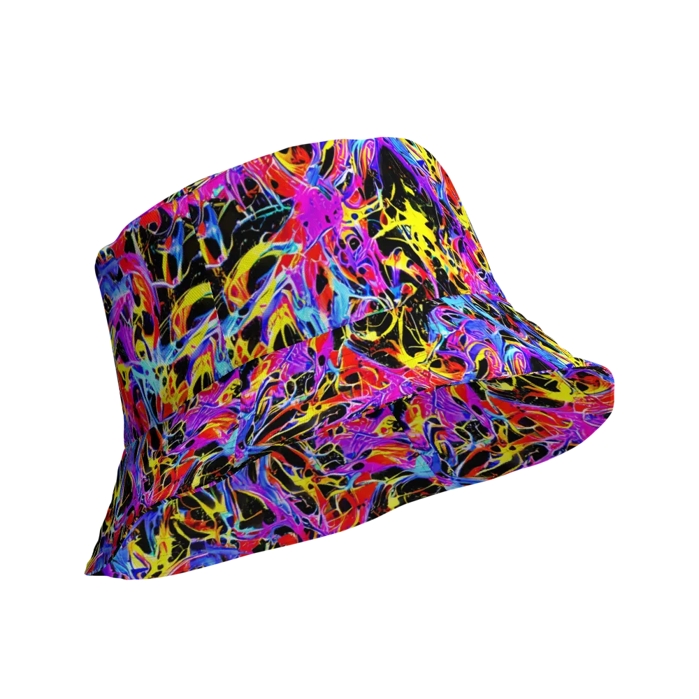 Spectrum Shockwave on Reversible Bucket Hat — Product details Outside
