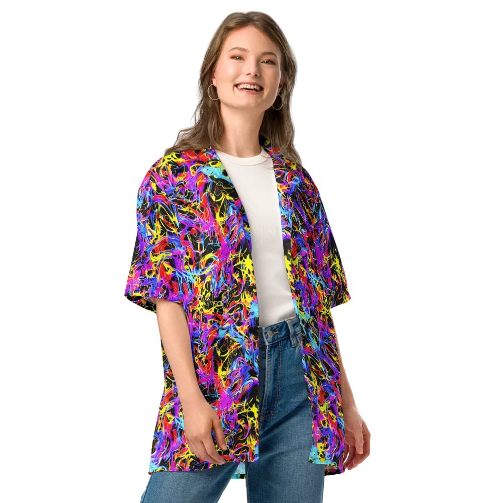 Spectrum Shockwave on Button Shirt — Front