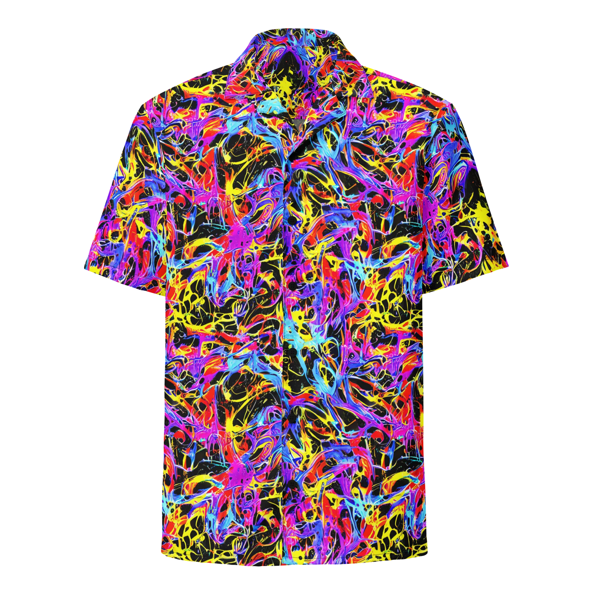 Spectrum Shockwave on Button Shirt — Front