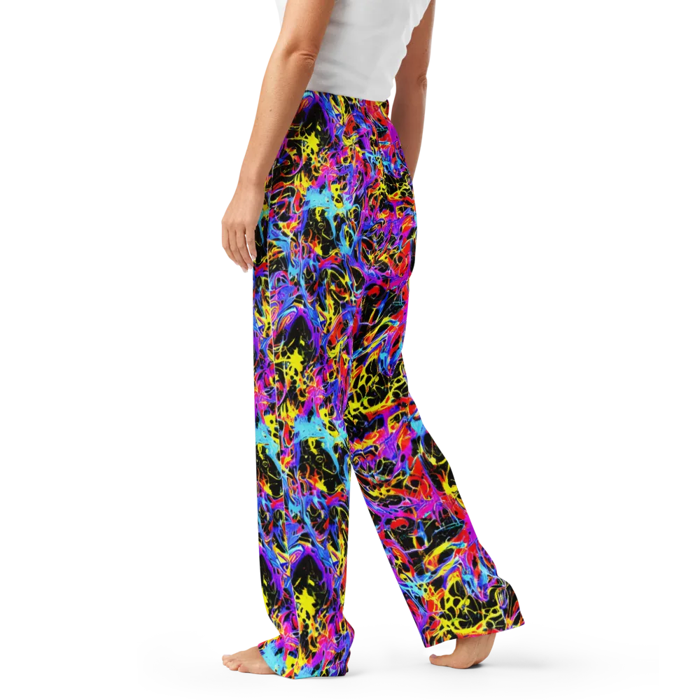 Spectrum Shockwave on Women's Pajama Pants — Left