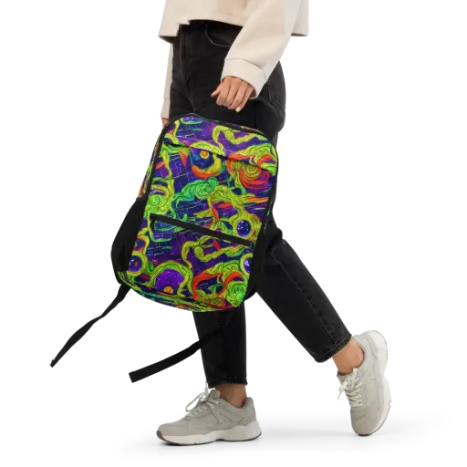 Infinite Arcade on a Utility Backpack