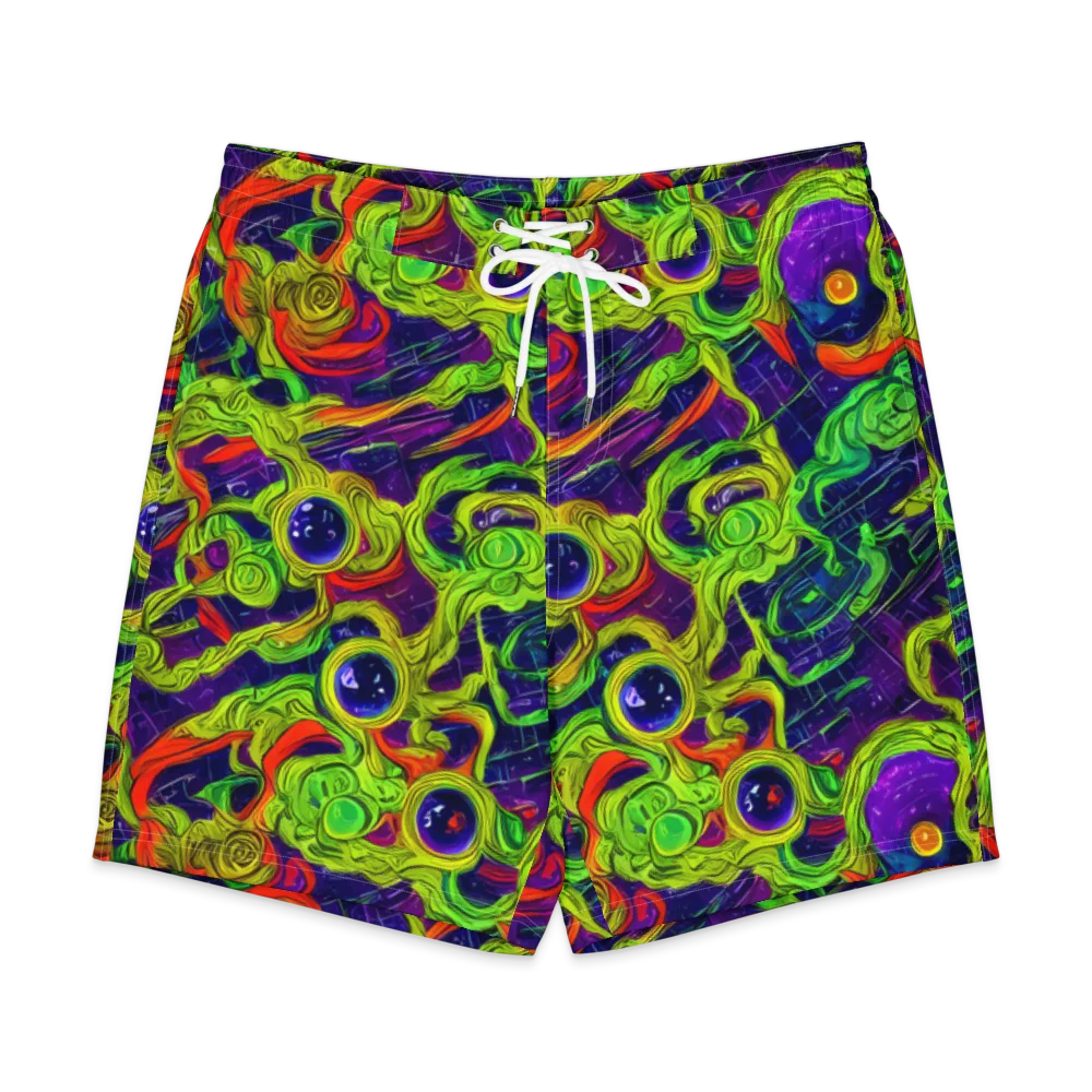 Infinite Arcade on Men's Board Shorts — Front