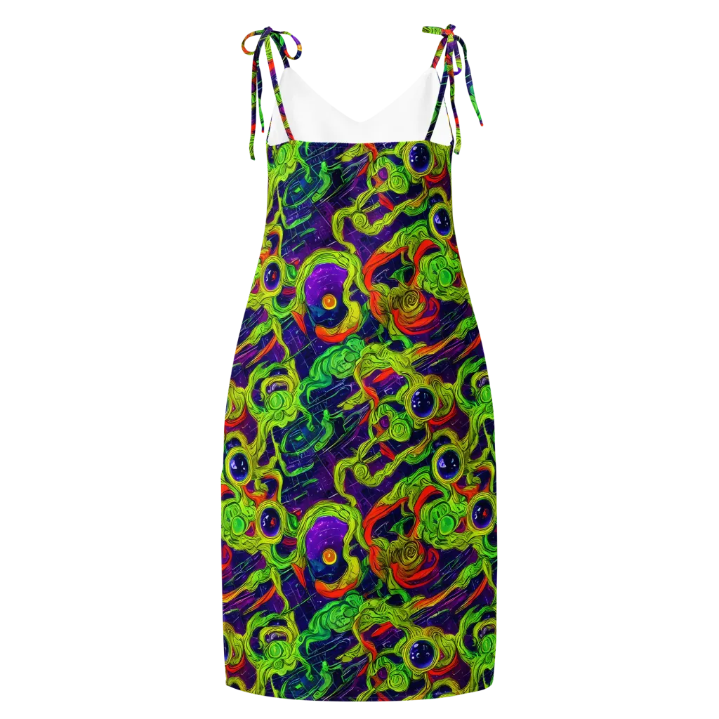 Infinite Arcade on Slip Dress — Back