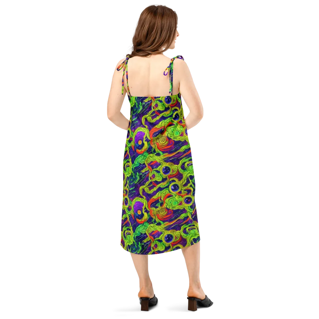 Infinite Arcade on Slip Dress — Back