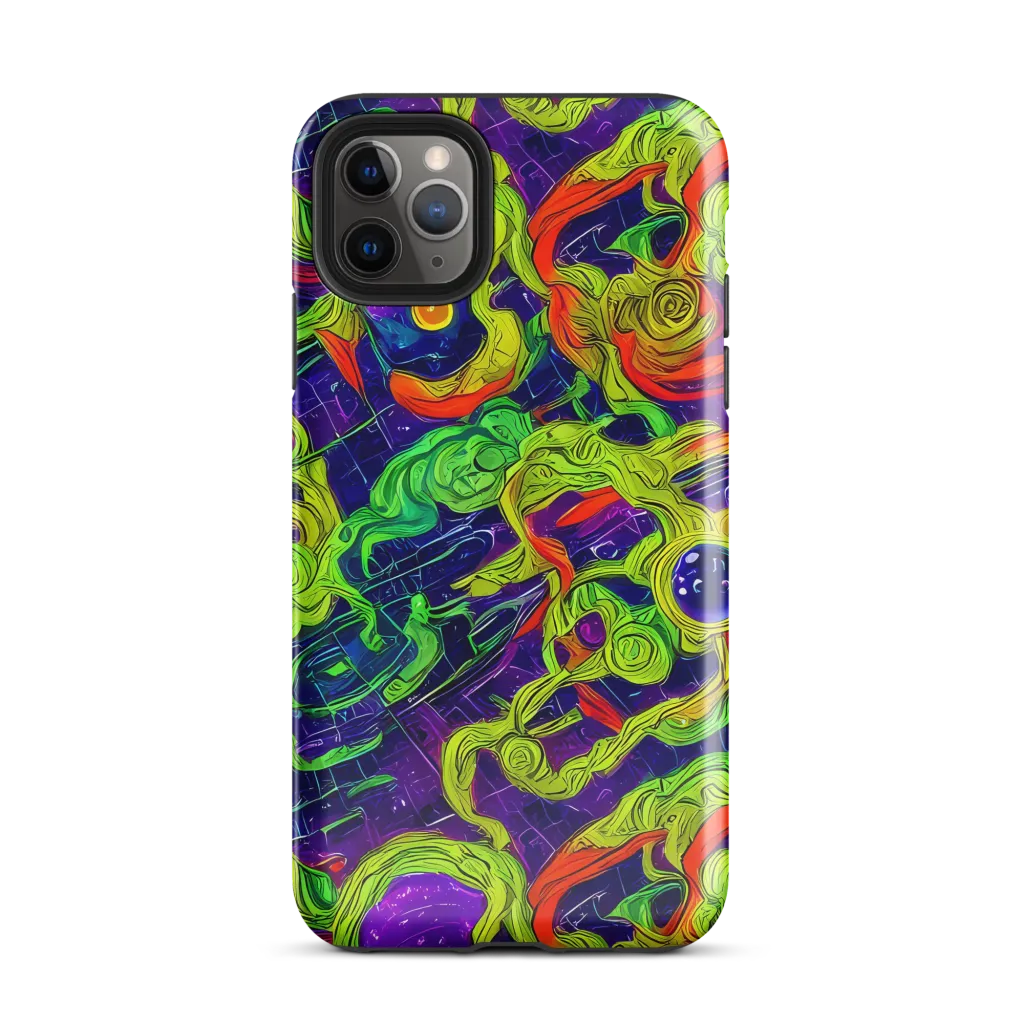 Infinite Arcade on Tough Case for iPhone® — Front