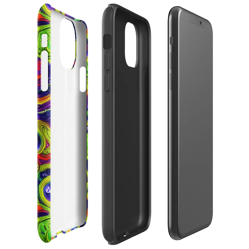 Infinite Arcade on Tough Case for iPhone® — Right