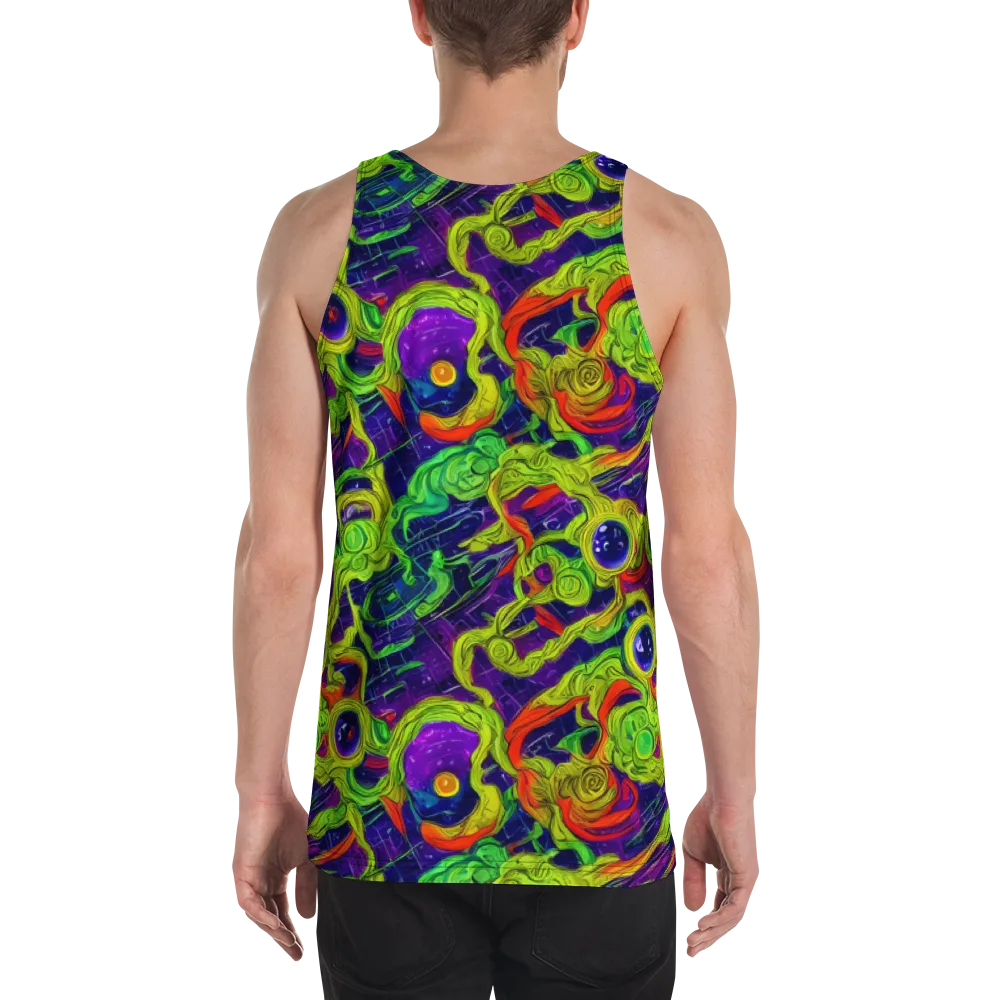 Infinite Arcade on Men's Tank Top — Back