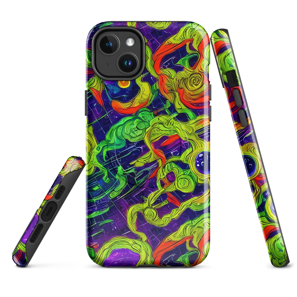 Infinite Arcade on MagSafe Tough Case for iPhone® — Front