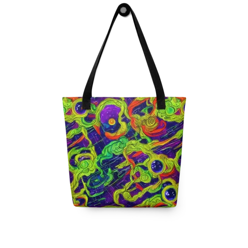 Infinite Arcade on a Tote Bag