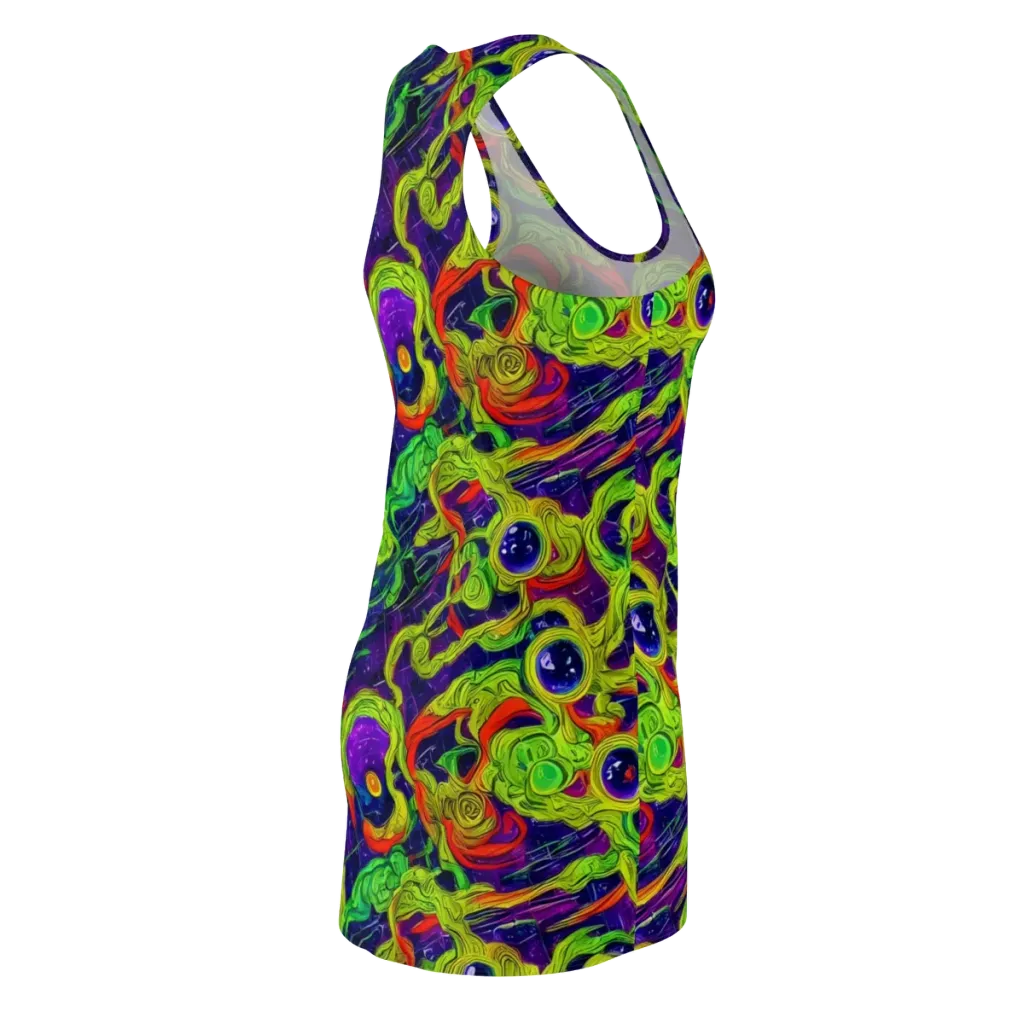 Infinite Arcade on Racerback Dress — Back Side