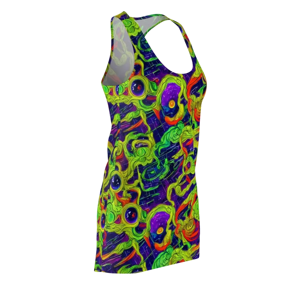 Infinite Arcade on Racerback Dress — Front Side