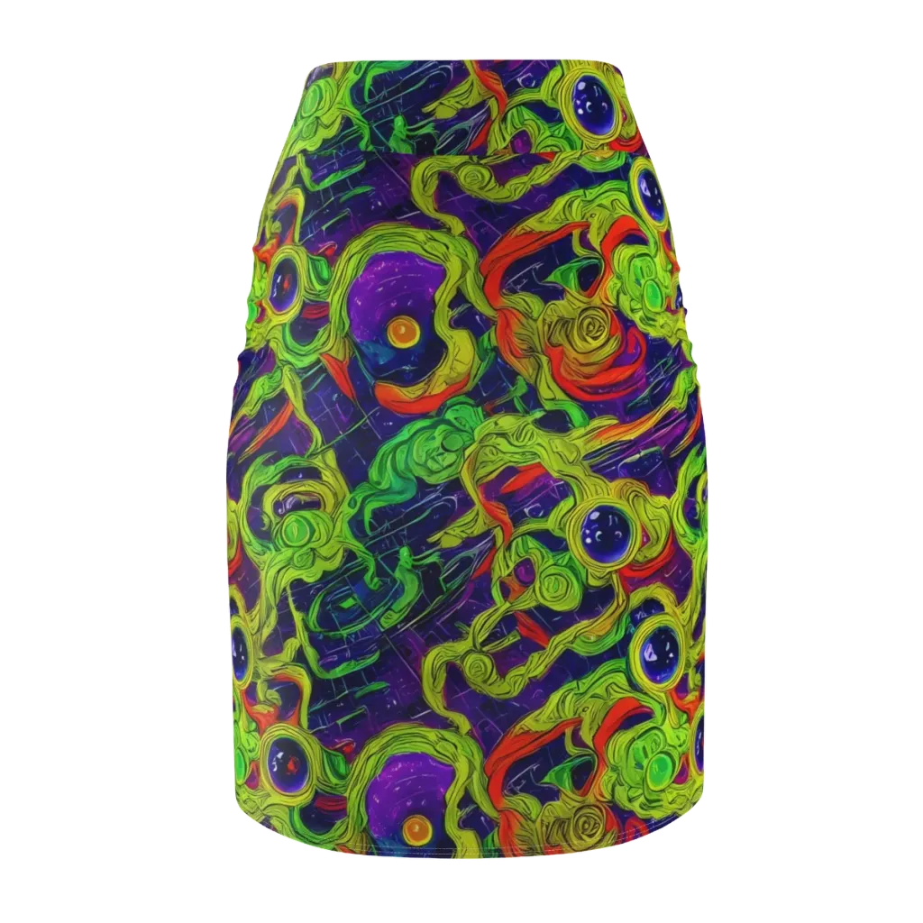 Infinite Arcade on Pencil Skirt — Back