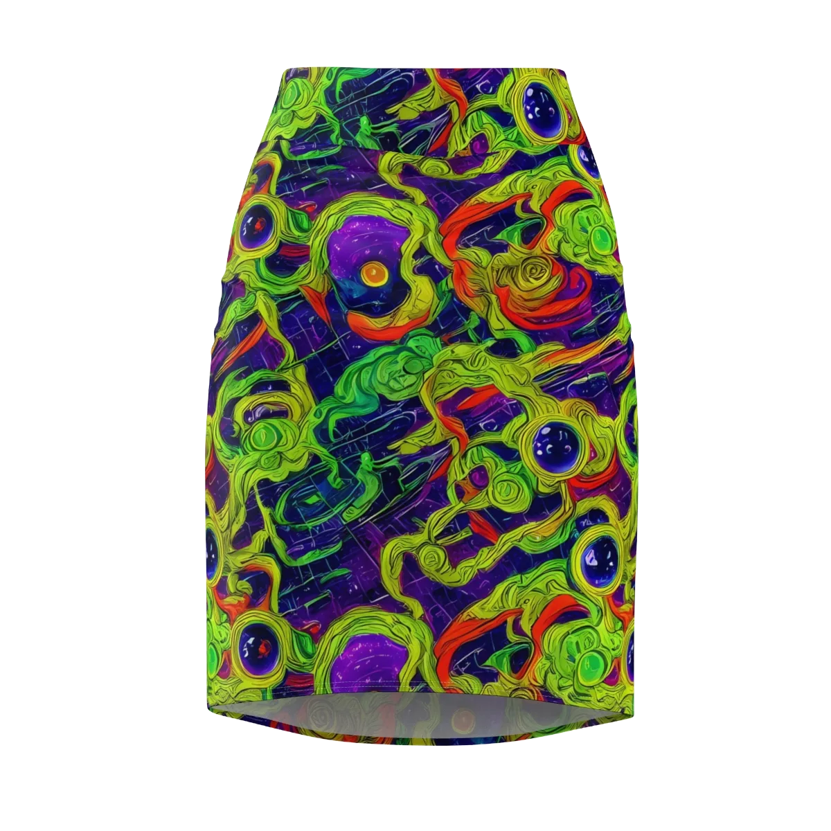 Infinite Arcade on Pencil Skirt — Front