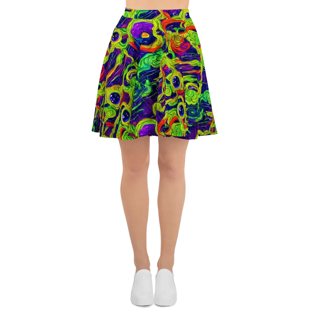 Infinite Arcade on Skater Skirt — Front