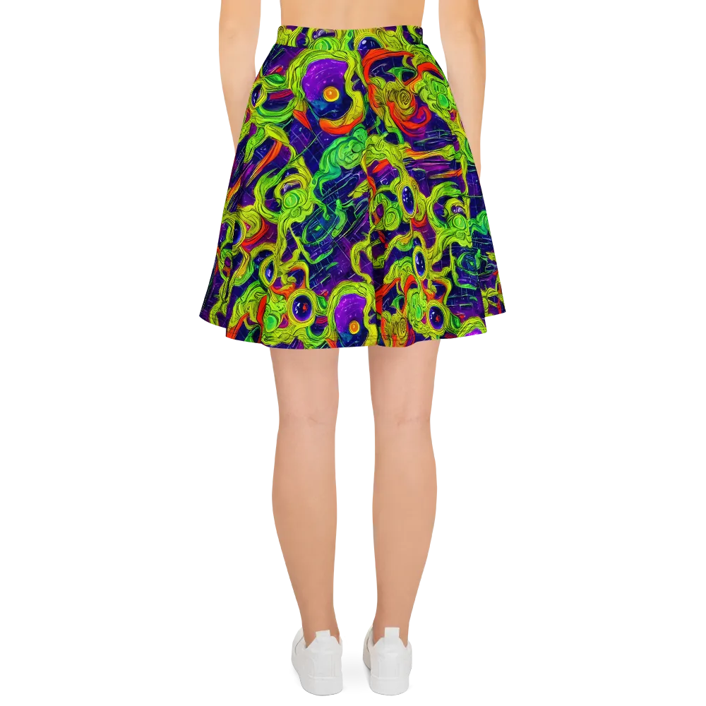 Infinite Arcade on Skater Skirt — Back