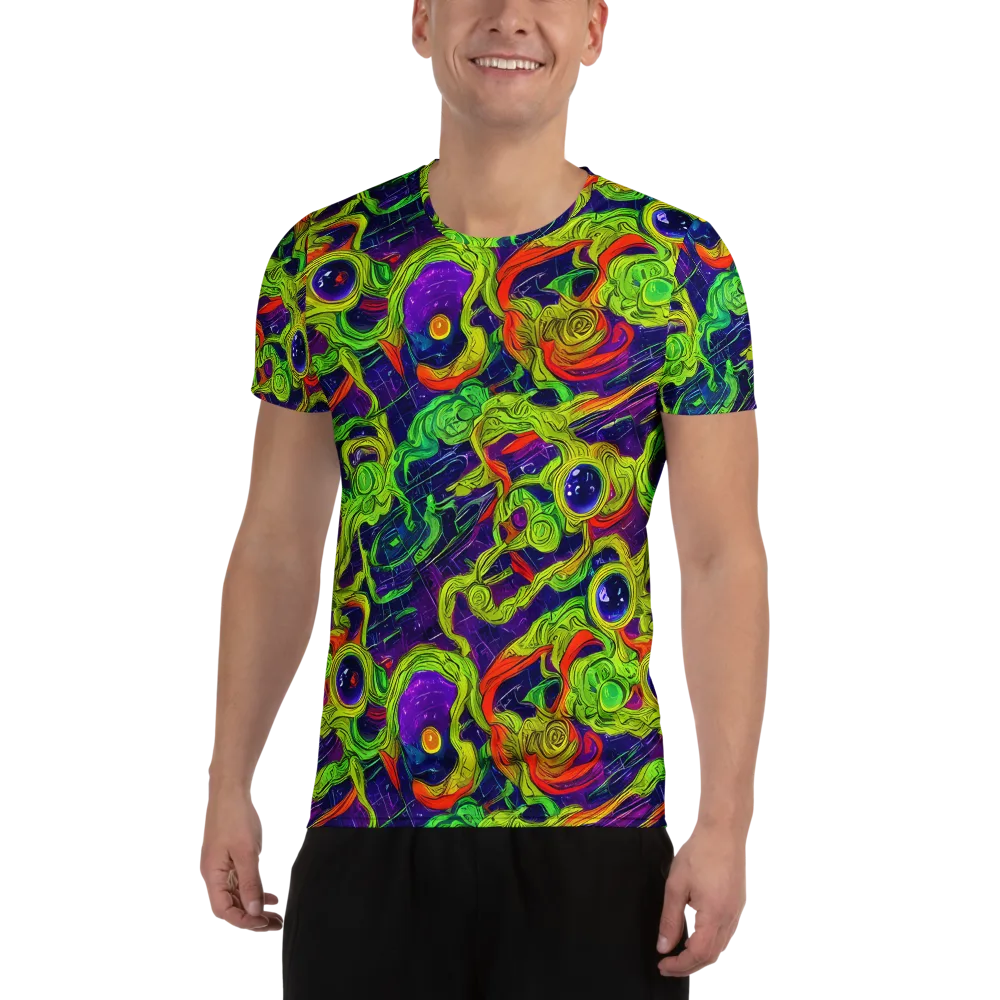 Infinite Arcade on Men's Athletic T-Shirt — Front