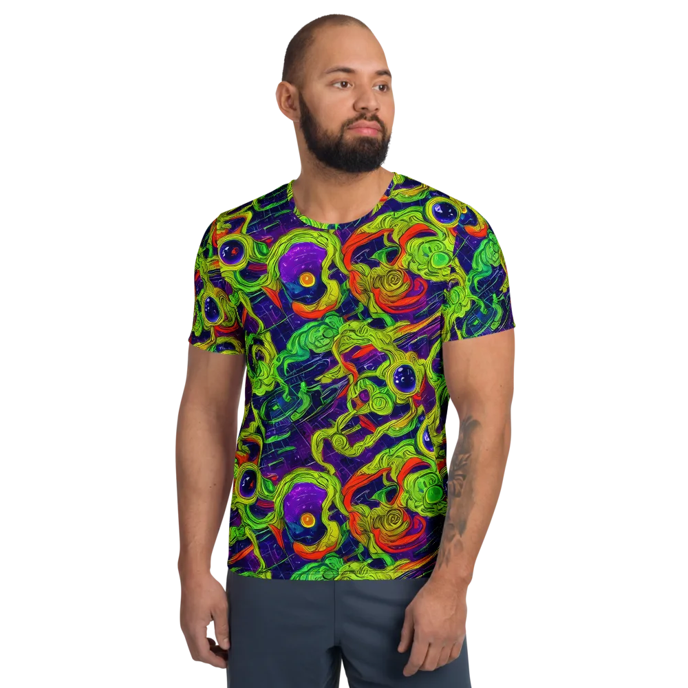 Infinite Arcade on Men's Athletic T-Shirt — Front